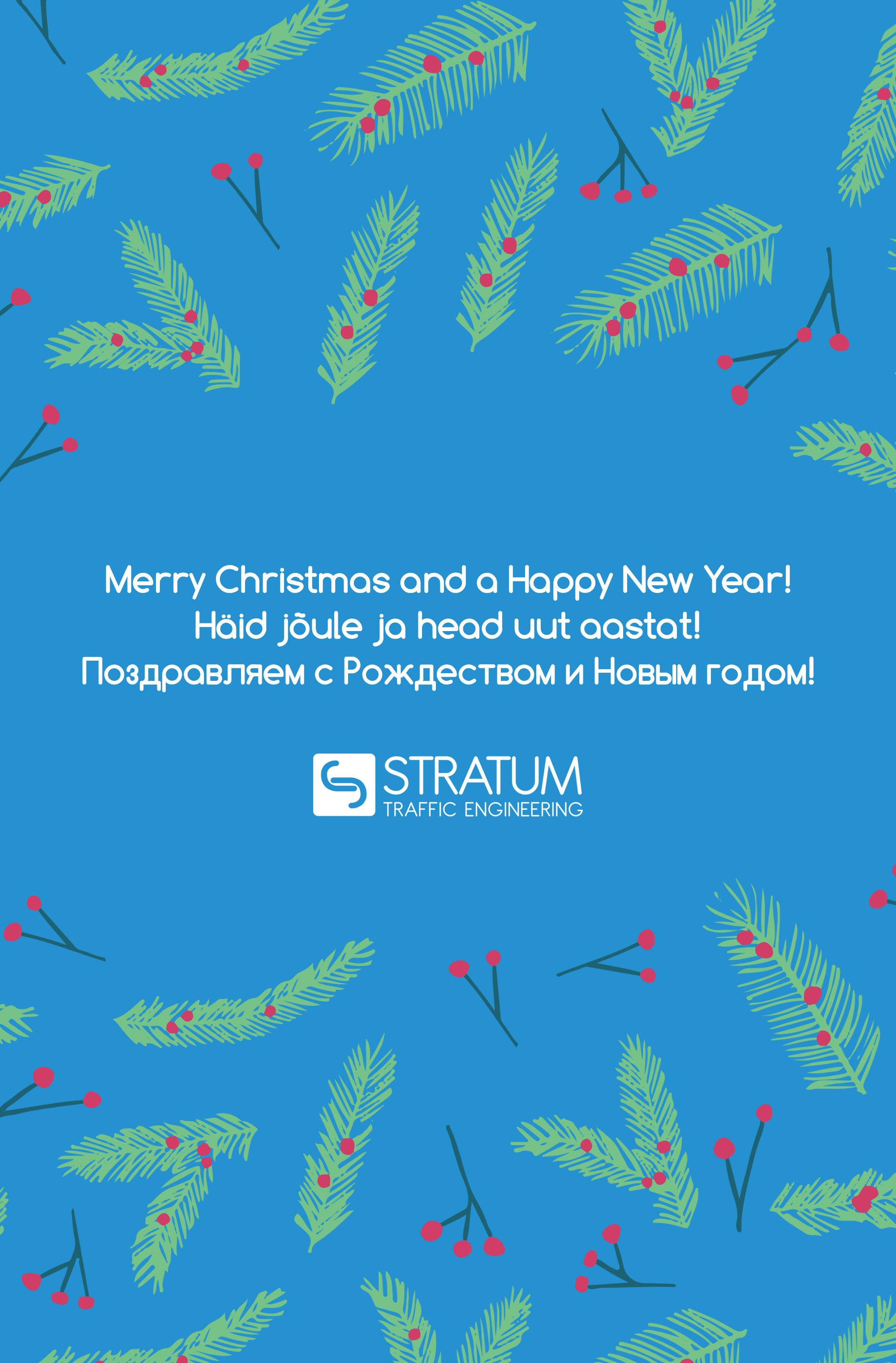 We Are Wishing You Merry Christmas And Happy New Year!